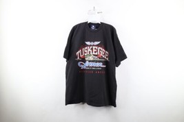 Vintage 90s Mens XL Faded Spell Out Tuskegee Airmen Redtailed Angels T-Shirt USA - £35.16 GBP