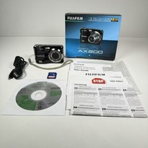 Fujifilm FinePix A Series AX200 12.2MP Digital Camera Black W/ Box - $59.39
