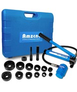 Amzcnc Hydraulic Knockout Punch Electrical Conduit Hole Cutter Set Ko, 2... - £101.29 GBP