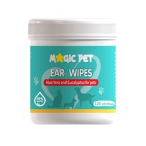 Magic Pet - Dog Ear Cleaner Wipes — 120 Grooming Wipes W/Aloe Vera &amp; Euc... - €10,25 EUR