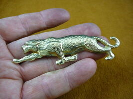 (b-leop-100) Cheetah pin lover heart I love big cat leopard leopards che... - $18.99