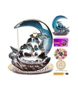 New Moon Backflow Incense Holder, Waterfall Incense Burner Ceramic Hand-... - $46.04 CAD