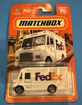 Matchbox FedEx Express Delivery 2022 70th Anniversary Card FedEx Truck 1:64 - £5.31 GBP