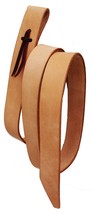 Horse Horse 5&#39;7&quot; Amish USA Western Heavy Duty Natural Leather Saddle Tie... - $455.59 MXN