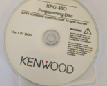 Kenwood KPG-48D Programming Disc Software CD Ver 1.01 DOS - $24.74