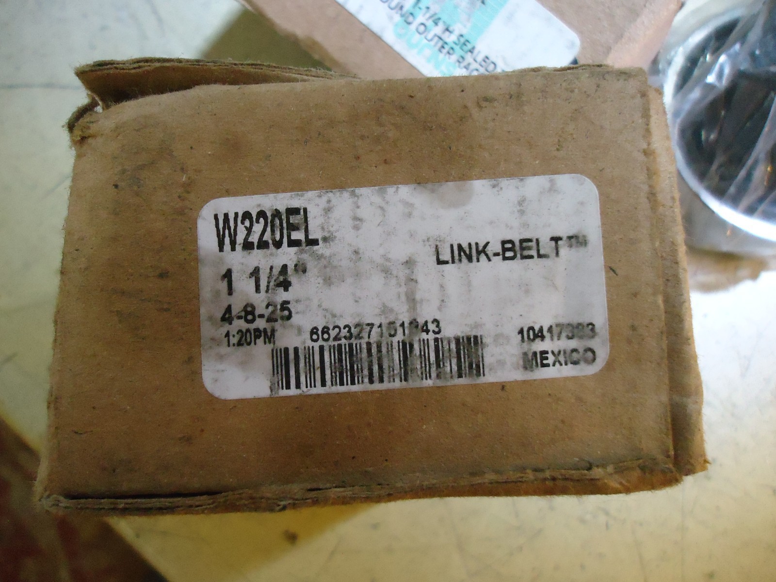 Rexnord Link-Belt W220EL Unmounted Ball Bearing 1-1/4" Bore Item image 3