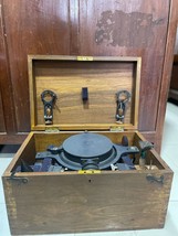 Old Antique Brass Miner&#39;s Dial Compass + Telescope Davis &amp; Son Derby No 4257 - £987.07 GBP