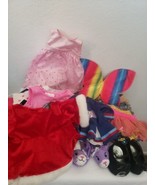 Build A Bear Clothes Outfit Large Lot Shirts Skirts Dresses Shoes Fairy ... - £21.68 GBP