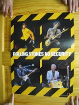 The Rolling Stones Poster No Security Band Shot - $91.17