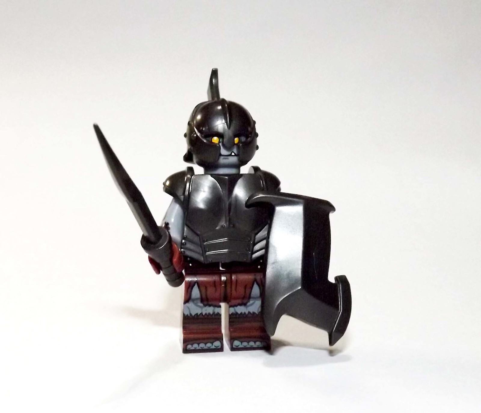 Gundabad Orc Armored Warrior Lotr Lord Of The Rings Hobbit Custom Minifi... - $8.41