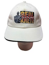 Vintage Seal Krete AK Products Snapback trucker Hat advertising Home Imp... - £18.32 GBP