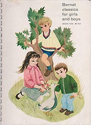 Bernat Classics for Girls and Boys (Book 103) - $10.28