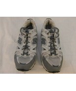 Womens New Balance 474 Trail Running Gray Blue Shoes Size 9.5 - £21.01 GBP