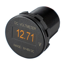 Sea-Dog OLED Voltmeter - Round - £45.05 GBP