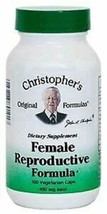 Dr. Christopher&#39;S Formulas Female Reproductive Frmla 100 Cap - £23.24 GBP