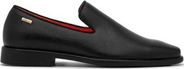 Men Tayno Dressy Leather Cushioned Comfortable Slip on Loafer #ALPHA L Black image 3