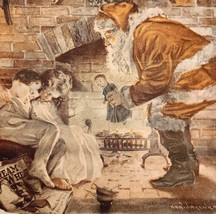 1922 Cream Of Wheat Santa Christmas Brewer Art Advertisement Cereal HM2C - $69.99