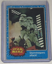 STORMTROOPERS ATTACK! 1977 Star Wars Topps Trading Card #42 - £12.62 GBP