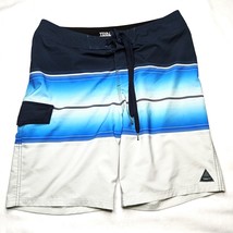 Men&#39;s Shorts Trinity Board Shorts for Men Blue Stripe 32 - £7.39 GBP