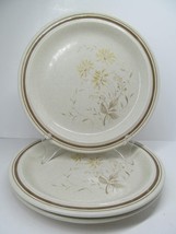 Royal Doulton Sandsprite LS1013 Set Of 3 Floral 8 1/2&quot; Salad Plates GUC  England - £14.94 GBP