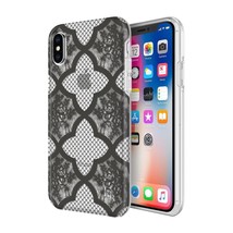 Kendall &amp; Kylie Black Lace Fishnet Case for Apple iPhone X XS - TPU Classy Cover - £2.39 GBP