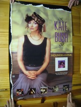 Kate Bush Póster Hounds De Amor Cara Cuerpo Tiro - $178.88