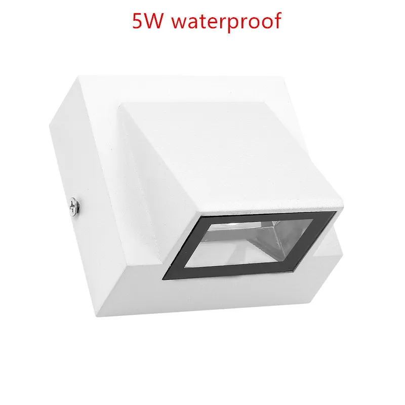 LED waterproof wall lamp 90~260V 5W/3 X 5W outdoor street light Rep solar light  - £128.65 GBP