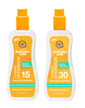 Australian Gold SPF Ultimate Hydration Spray Gel Sunscreen, 8 Oz. - £11.23 GBP