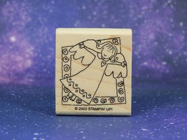 ANGEL, Wood Mounted Rubber Stamp by Stampin&#39; Up! - $4.74