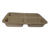 The Pampered Chef Mini Loaf Stoneware Bread Pan Family Heritage Collecti... - $19.40