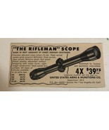 1957 The Rifleman Scope Vintage Print Ad Advertisement pa19 - £10.05 GBP