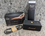 New/Open 100% Genuine Marshall Emberton II Bluetooth Speaker Black &amp; Brass - £74.53 GBP