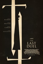 The Last Duel Poster Ridley Scott Movie Art Film Print Size 24x36&quot; 27x40&quot; 32x48&quot; - £8.71 GBP+