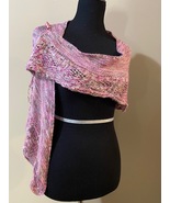 Chocolate Cherry Shawl-Quiet Luxury - £70.85 GBP