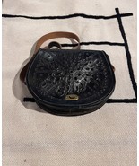 Moroccan leather black bag-Crossbody Moroccan black bag, Moroccan black bag - $1,097.18 MXN