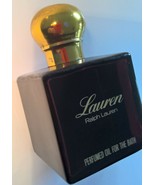 Vintage 80s ORIG WARNER LAUREN by Ralph Lauren Perfumed Bath Oil 4 Oz RA... - £339.72 GBP