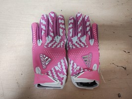 Adidas adiZero 5 Star 5.0 Football Receiver Gloves Sz. L  Pink / White L... - £29.90 GBP