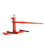 VEVOR 49.21" Hay Bale Spears 1600lbs Load, 3-Point Hitch Tractor Attachm... - $217.90