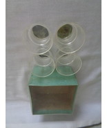 Four Novelty Nude Scope Plastic Shot Vintage Glasses. (#5545).  - $949.78 MXN