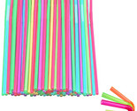 150X Neon Drinking Straws Flexible Plastic Party Home Bar Drink Cocktail... - $14.99