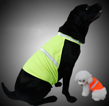 Fluorescent Safety Dog Vest - £9.70 GBP