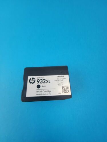 Genuine HP 932XL High Yield Black Ink OfficeJet 6100 6600 6700 7110 7610... - $16.23