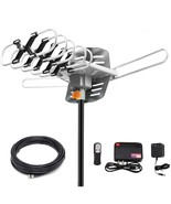 Hdtv Digital Antenna -Amplified Hd Tv Antenna 150 Miles Range Motorized ... - $73.99