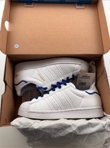 Adidas Superstar W - Womens Training Shoes - White/Blue - Size US5.5/UK4... - €95,59 EUR