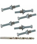 Swing Arm Buddy 6 Bolt Repair Kit Chain Adjuster Bolt Replacement SAB-60... - £27.57 GBP