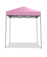 6.6 x 6.6 Feet Outdoor Pop-up Canopy Tent with UPF 50+ Sun Protection-Pi... - $194.91 CAD