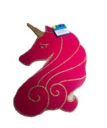 Ship N 24 Hours. New-Girls Pink Unicorn 2 Felt Shape:12in x13.5in - €12,99 EUR