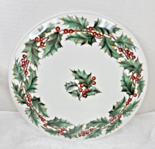 Spode Holly Berry Cake Stand Plate New w Box 11.5 inch Christmas Holly B... - $624.88 MXN