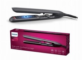 Philips BHS510 Hair Straightener ThermoShield Less Damage Ionization Argan Coati - £104.36 GBP