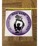 40 Years Of Won Bass Champions Sticker - €7,54 EUR